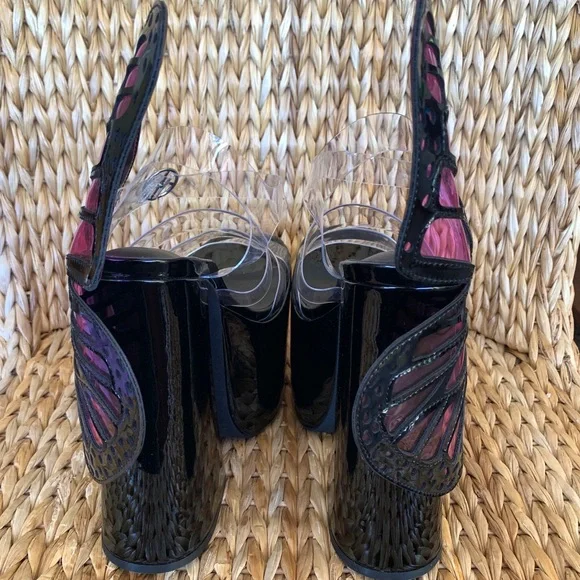 New Current Mood x Dolls Kill 🦋 Butterfly Platform Sandals - Picture 7 of 10